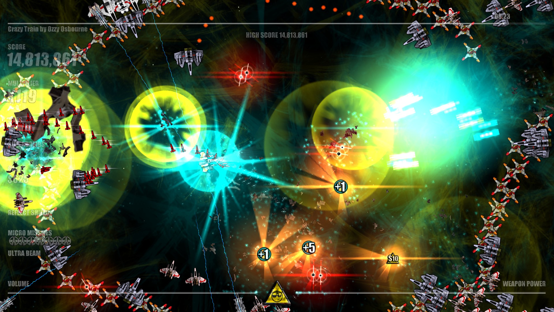 Скриншот Beat Hazard Ultra (2011) PC